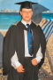 Phil in gown
